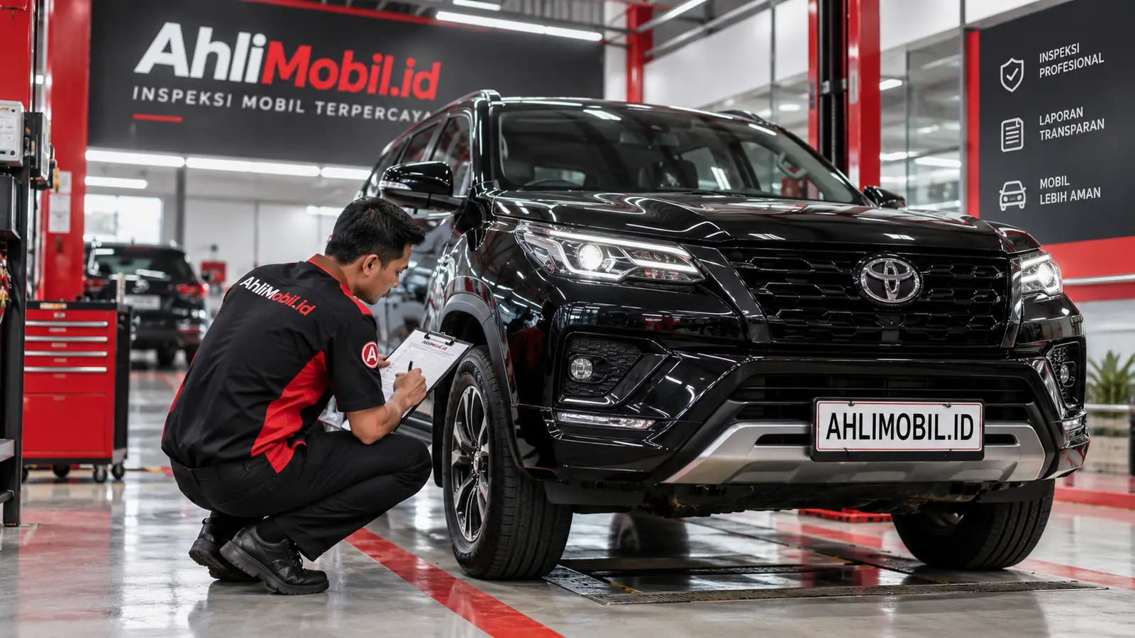 Jasa inspeksi mobil AhliMobil.id